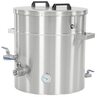 sterilizátor na vosk, 50 l, ohřívací plášť, zpracování vosku, výroba mezistěn