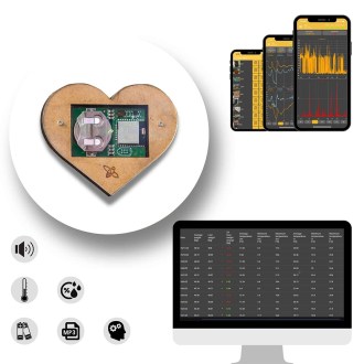 úlový snímač Bee Heart, součásti sady, příslušenství, propojení, chytrý úl