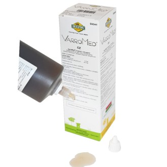 VarroMed, 5 mg ml, 44 mg ml, 555 ml, aplikace, včelař