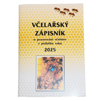 včelařský zápisník 2026, kalendář pro včelaře, plánování práce, poznámky