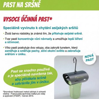 Past na asijské sršně VespaCatch, Past na asijské sršně VespaCatch – Véto-Pharma VespaCatch je účinné, přirozené a bezpečné řešení pro odchyt invazivní sršně asijské ( Vespa velutina ),