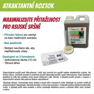 Past na asijské sršně VespaCatch, Past na asijské sršně VespaCatch – Véto-Pharma VespaCatch je účinné, přirozené a bezpečné řešení pro odchyt invazivní sršně asijské ( Vespa velutina ),