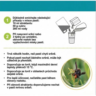 Past na asijské sršně VespaCatch, Past na asijské sršně VespaCatch – Véto-Pharma VespaCatch je účinné, přirozené a bezpečné řešení pro odchyt invazivní sršně asijské ( Vespa velutina ),