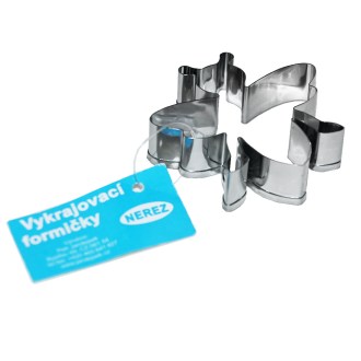 Vykrajovátko včela 60×60 mm - nerez, Vykrajovátko včela × mm - nerez Nerezová vykrajovací formička ve tvaru včely potěší každého milovníka včelaření i domácího pečení, včelařské potřeby,