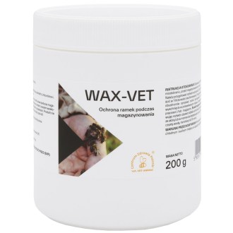 WAX-VET 200 g, WAX-VET g – ochrana včelích rámků při skladování WAX-VET g, včelařské potřeby, včelařství