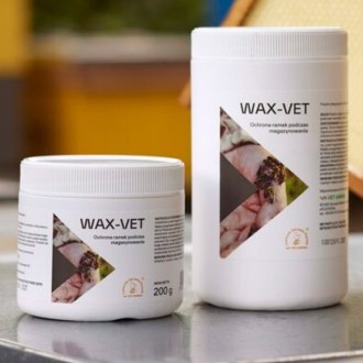 WAX-VET 200 g, WAX-VET g – ochrana včelích rámků při skladování WAX-VET g, včelařské potřeby, včelařství