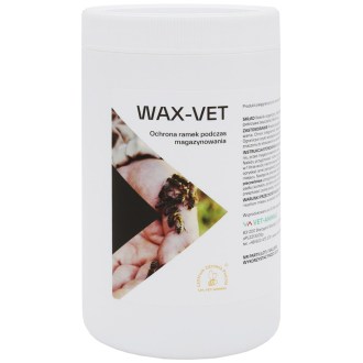 WAX-VET 500 g, WAX-VET g – komplexní ochrana včelích rámků při skladování, včelařské potřeby, včelařství