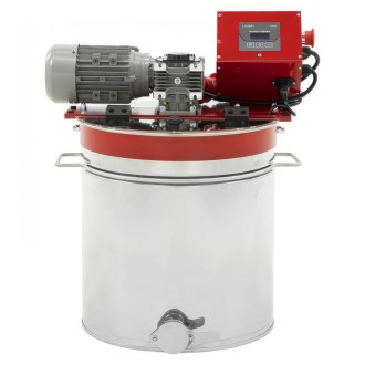 motor pastovače, automatické míchání, krémový med, Lysoň