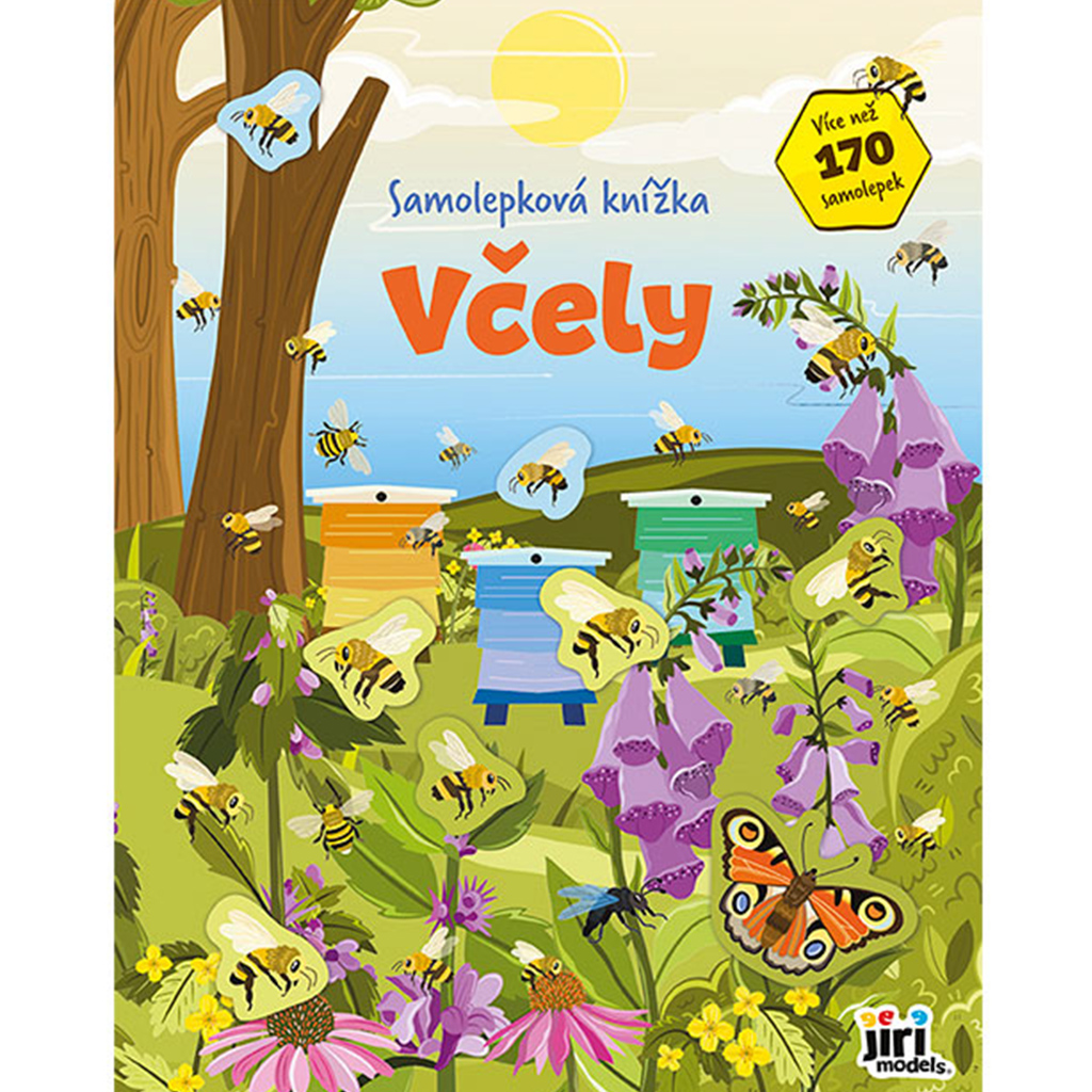 Samolepková knížka včely - Jiri Models, kniha, včelařské potřeby, včelařství