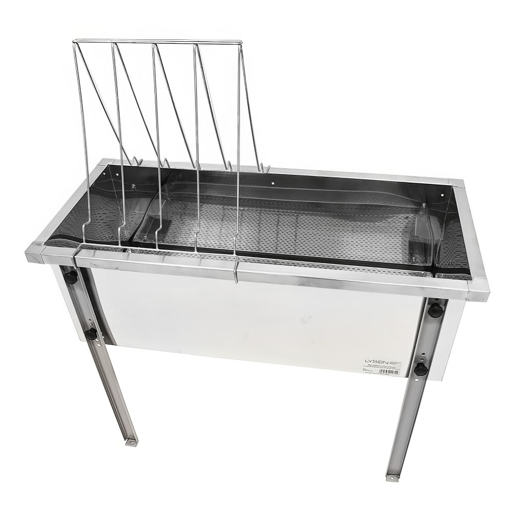 stůl na odvíčkování lysoň optima - nerez vana - p 75 cm 39 x 24, včelařské potřeby, kvalitní provedení