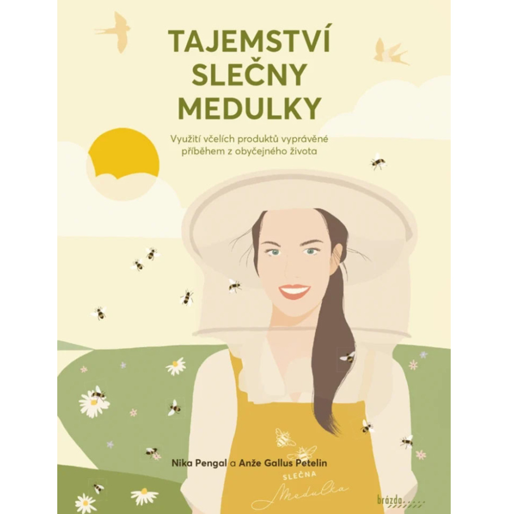 Tajemství slečny Medulky - Nika Pengal, Anže Gallus Petelin, kniha, včelařské potřeby, včelařství