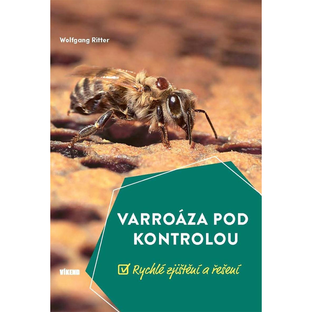 Varroáza pod kontrolou - Rychlé zjištění a řešení - Wolfgang Ritter, včelařské potřeby, vybavení pro včelaře, fotografie produktu